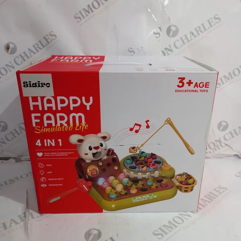 BOXED SIAIRO HAPPY FARM 4 IN 1 
