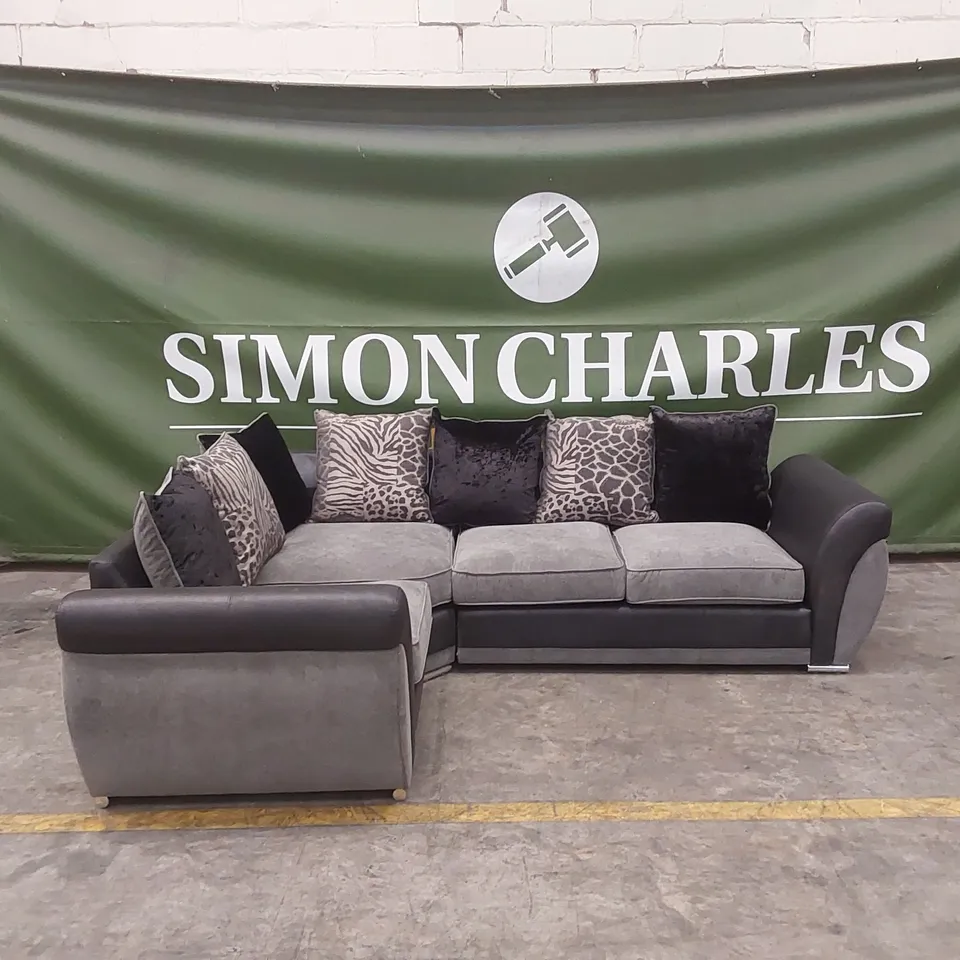 DESIGNER SCATTER BACK CORNER SOFA GROUP