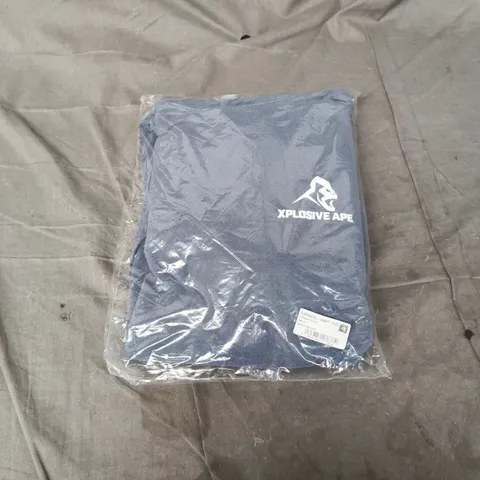 XPLOSIVE APE NAVY VINTAGE WASH STRING HOODIE XXL