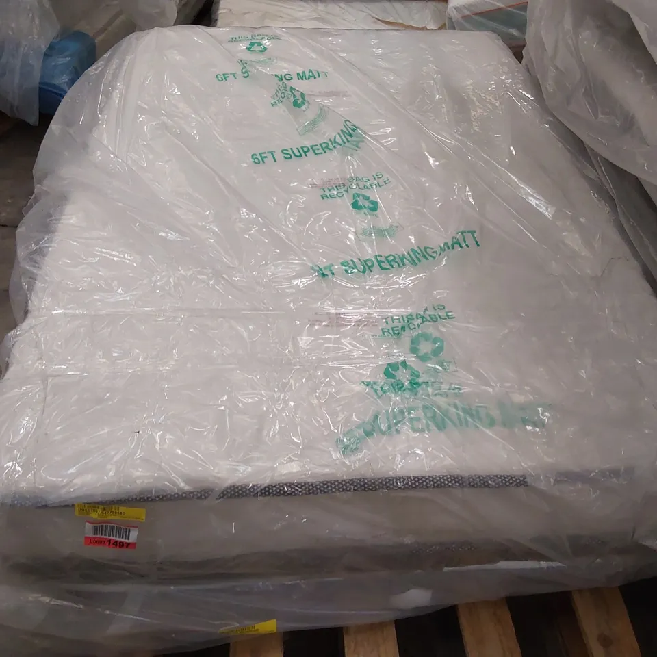 QUALITY BAGGED CALTHORPE PILLOW TOP POCKET SPRUNG SMALL DOUBLE 4' MATTRESS