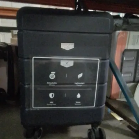 UNBOXED KEPLIN LUGG SMALL SIZE TRAVEL SUITCASE WITH WHEELS BLACK COLOUR 