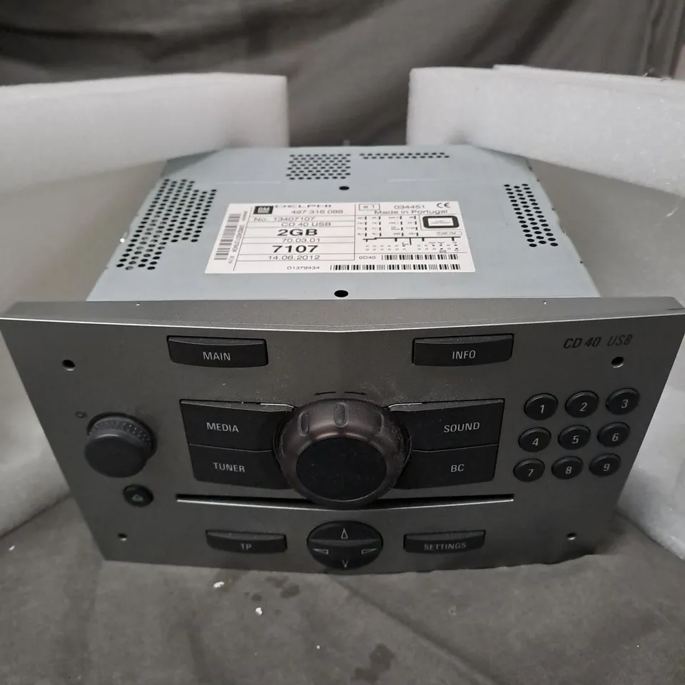 BOXED DELPHI 497 316 088 VEHICLE MULTIMEDIA UNIT 