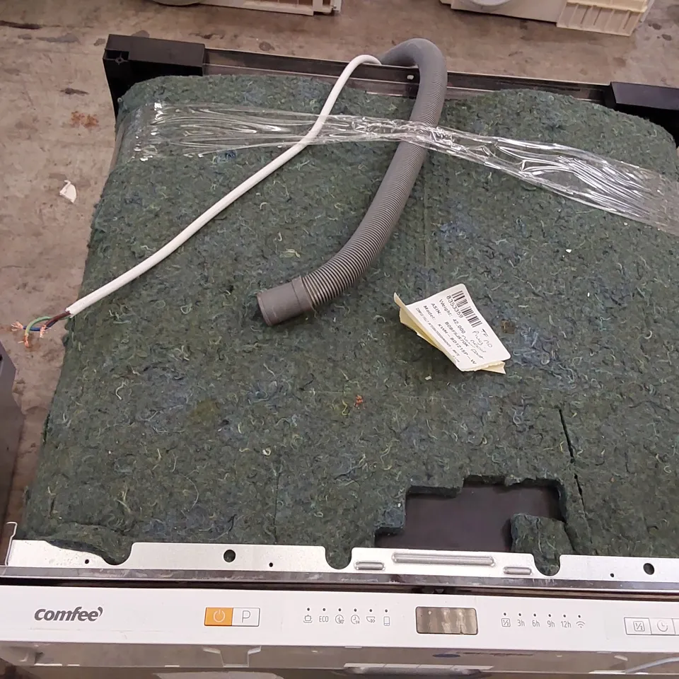 COMFEE' KWH-BD1215P-W FULLY INTEGRATED DISHWASHER WITH 12 PLACE SETTINGS, CLOUD WASH, EXTRA DRYING, BUILT-IN DISHWASHER WITH DELAY START, QUICK WASH 