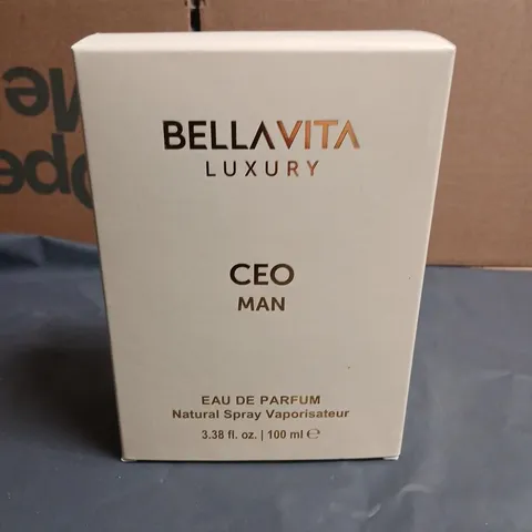 BOXED AND SEALED BELLAVITA LUXURY CEO MAN EAU DE PARFUM 100ML