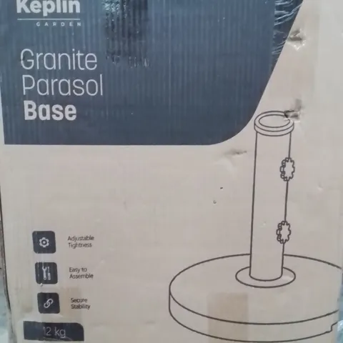 BOXED KEPLIN GRANITE PARASOL BASE 
