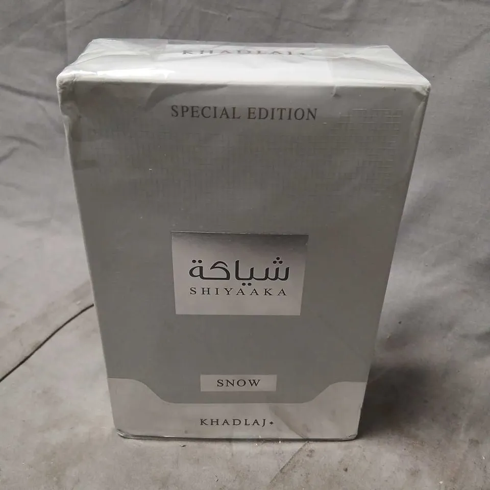BOXED AND SEALED SPECIAL EDITION SHIYAAKA SNOW EAU DE PARFUM 100ML