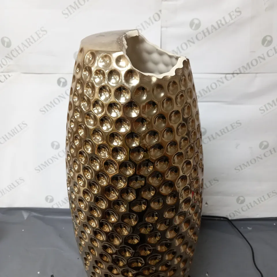 MARLEE FLOOR LAMP BRASS EFFECT