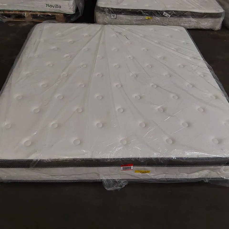 QUALITY BAGGED MURCIA PILLOW TOP POCKET SPRUNG SUPER KING MATTRESS 