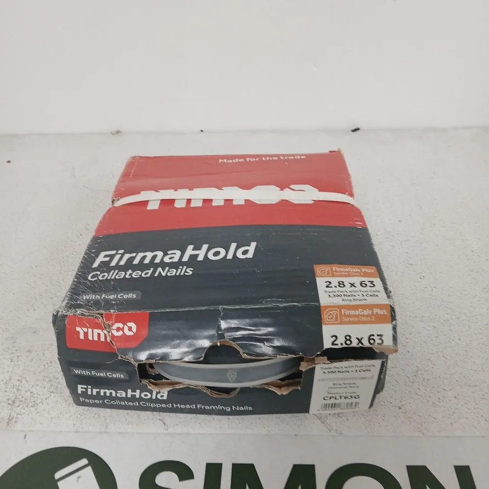 TIMCO FIRMHOLD COLLATED NAILS 2.8 X 63MM