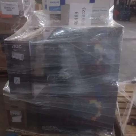 PALLET OF APPROXIMATELY 17 ASSORTED MONITORS INCLUDING