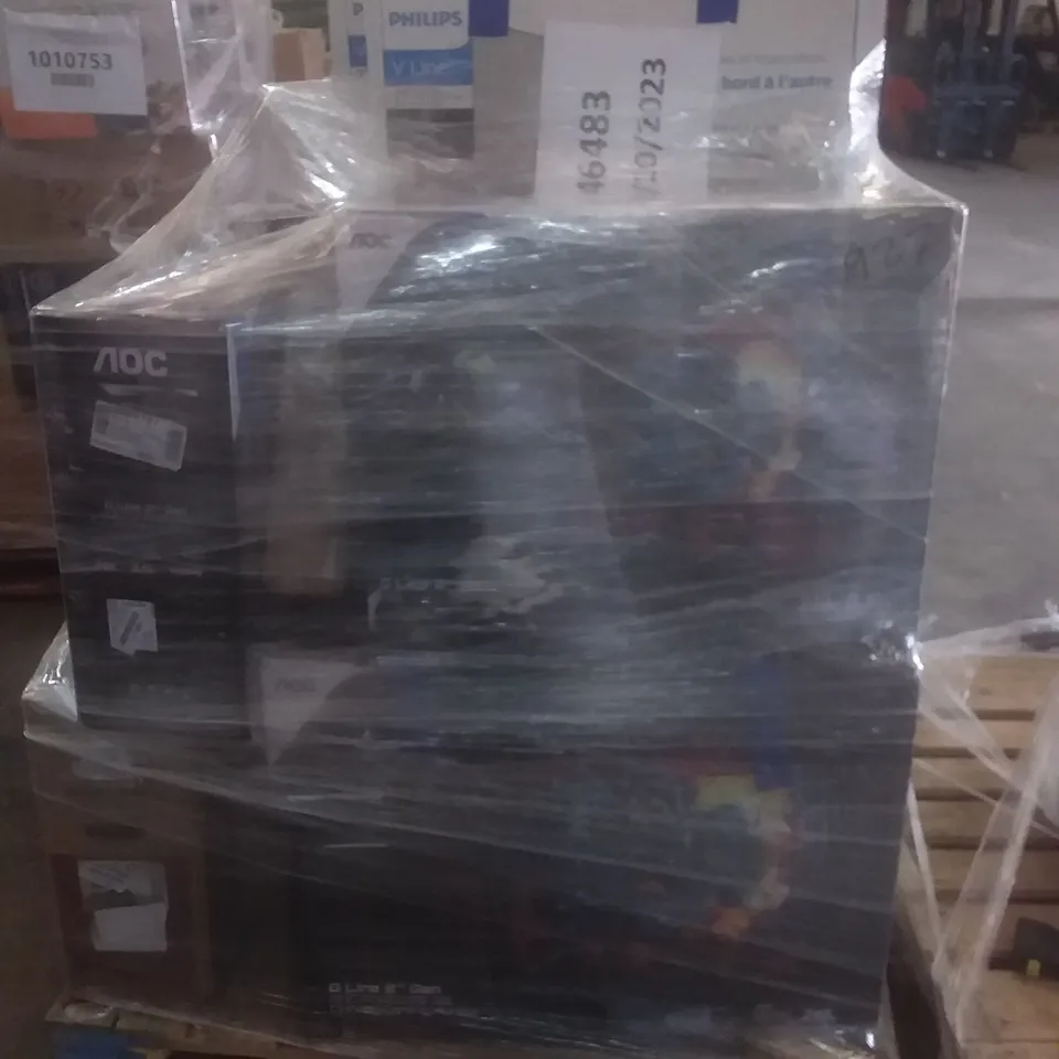 PALLET OF APPROXIMATELY 17 ASSORTED MONITORS INCLUDING 