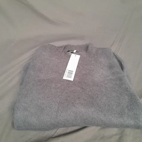 MARVOTTI KNITTED SWEATSHIRT IN CHARCOAL SIZE M