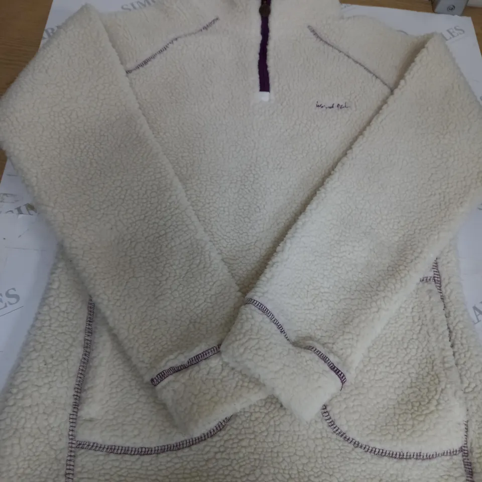 WEIRD FISH WOOLLY FLEECE JACKET SIZE 8