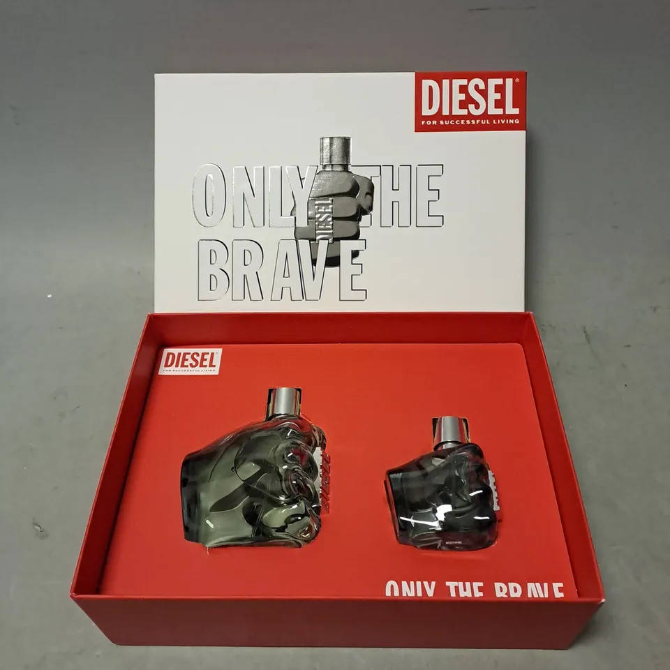 BOXED DIESEL ONLY THE BRAVE EAU DE TOILETTE GIFT SET