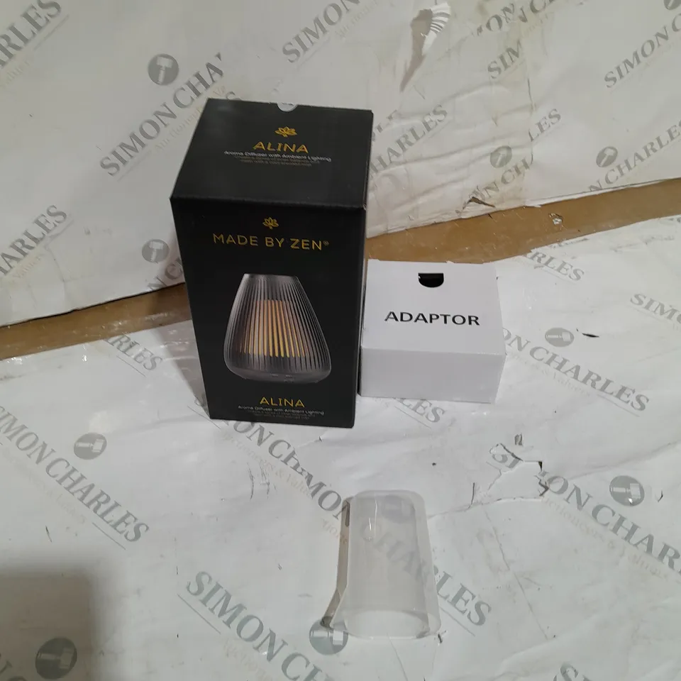 MADE BY ZEN LUMINAIRE AROMA DIFFUSER WITH AMBIENT LIGHTING AND AROMATIC OILS