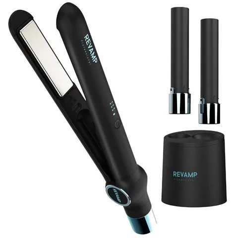 BOXED REVAMP IGEN PROGLOSS CORDLESS CERAMIC STRAIGHTENER 