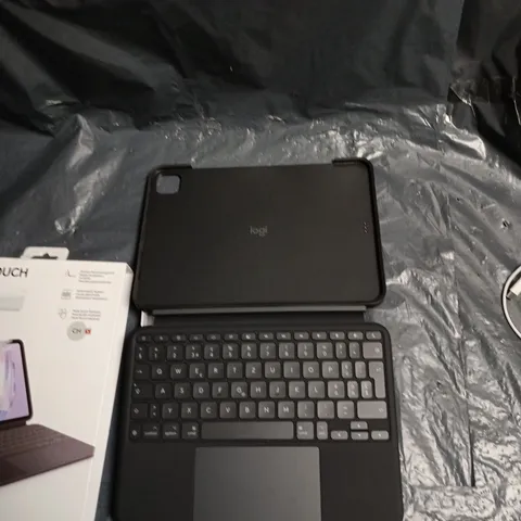 LOGITECH COMBO TOUCH KEYBOARD CASE FOR IPAD PRO 11-INCH (M4) – BLACK