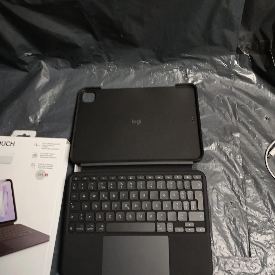 LOGITECH COMBO TOUCH KEYBOARD CASE FOR IPAD PRO 11-INCH (M4) – BLACK