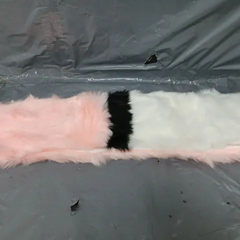 LOT OF 30 DESTELLO BRAND NEW FLUFFY PINK, BLACK, WHITE 