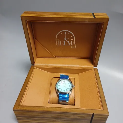 MENS HELMHA DH WATCH – STAINLESS STEEL STRAP – 3ATM WATER RESISTANT