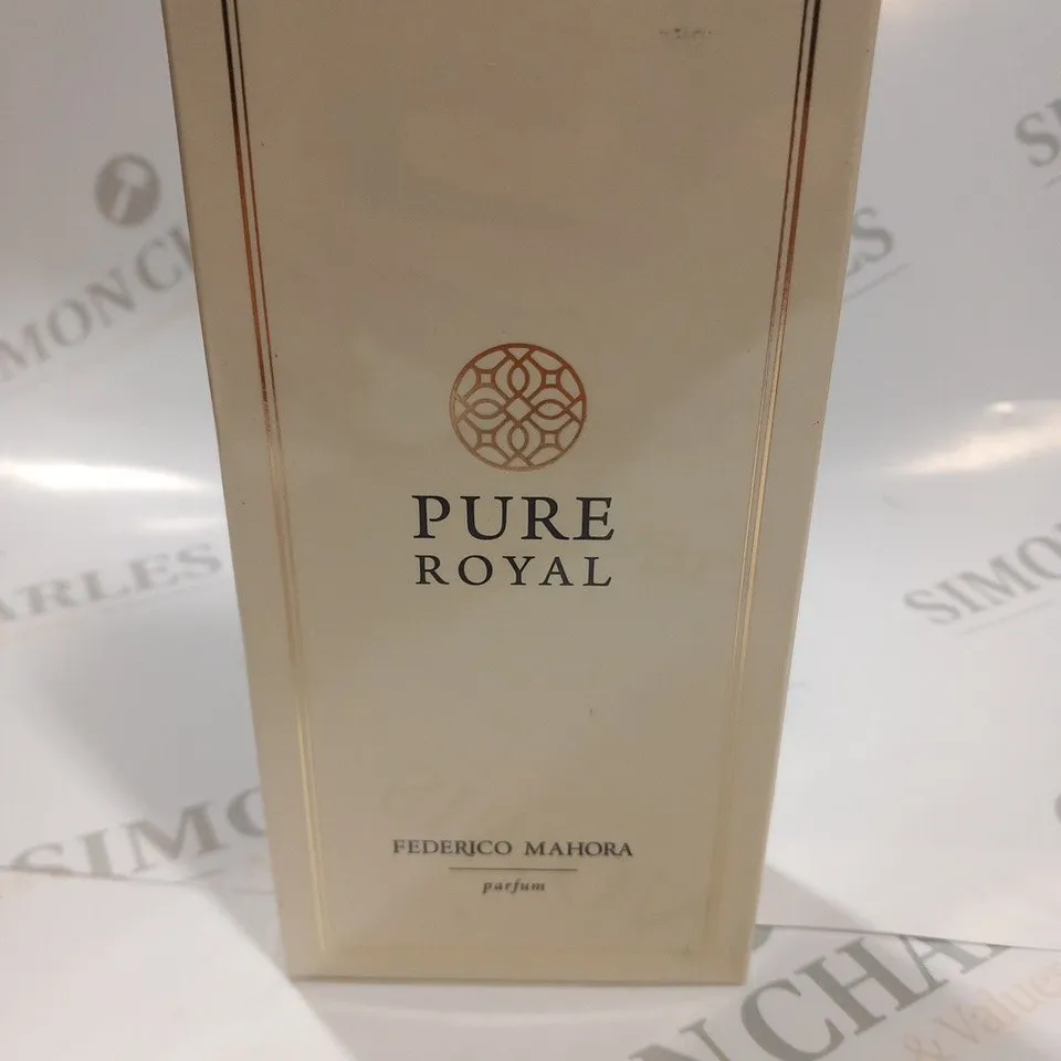 BOXED AND SEALED PURE ROYAL FEDERICO MAHORA FEMME 50ML