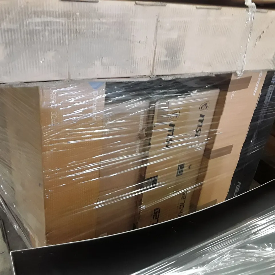 PALLET OF APPROXIMATELY 13 ASSORTED BOXED TV SCREENS & MONITORS