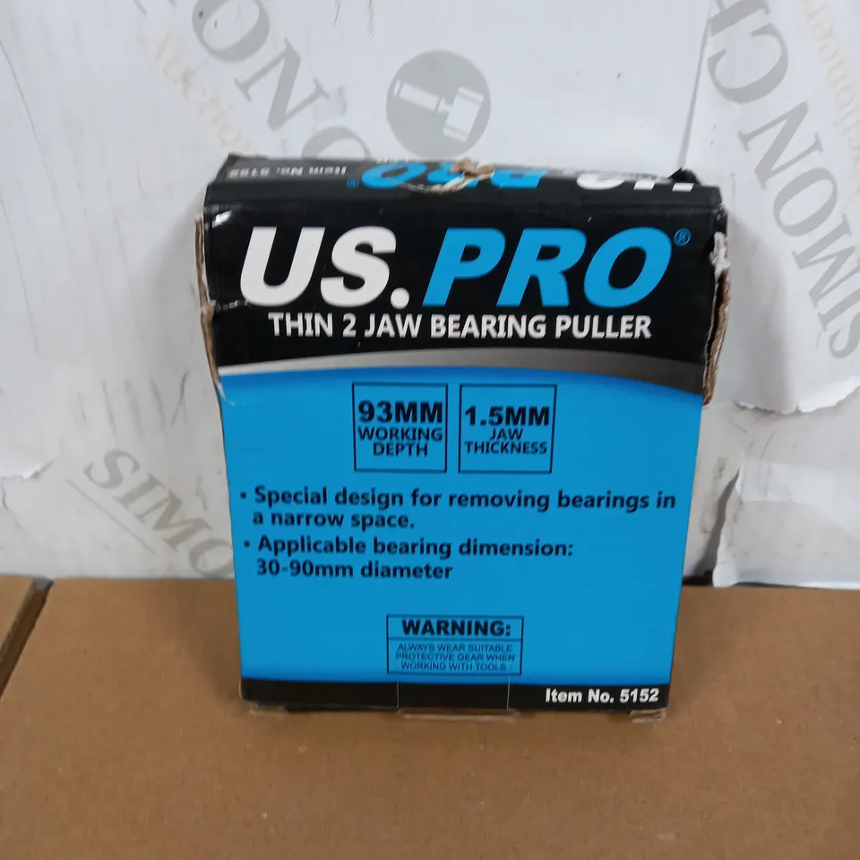 US.PRO THIN 2 JAW BEARING PULLER