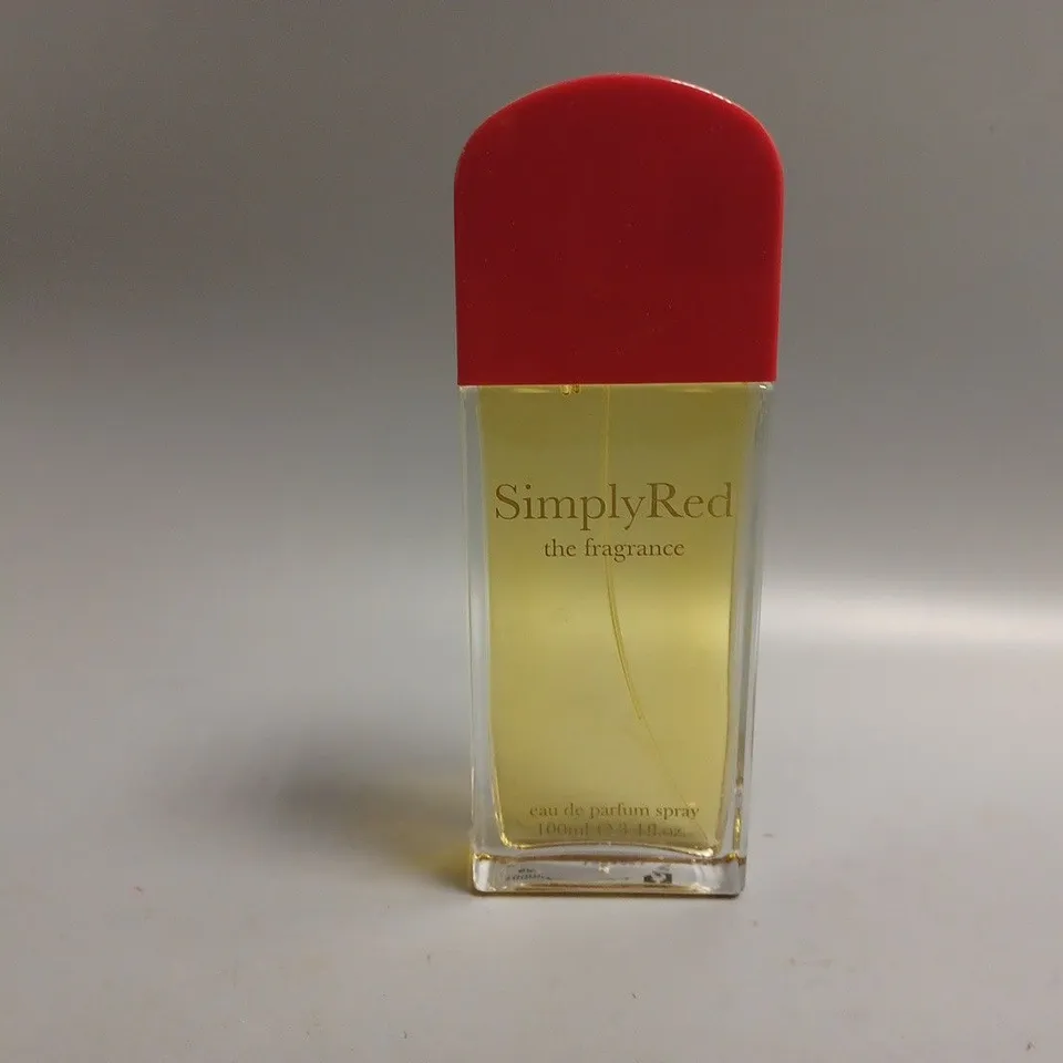 APPROXIMATELY 10 SIMPL RED THE FRAGRANCE EAU DE PARFUM SPRAY (10 x 100ml)