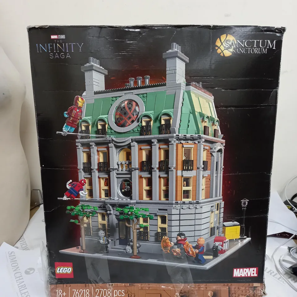 BOXED LEGO MARVEL THE INFINITY SAGA SANCTUM SANCTORUM 