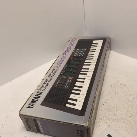 YAMAHA PORTASOUND PSS-270 ELECTRONIC KEYBOARD – BOXED