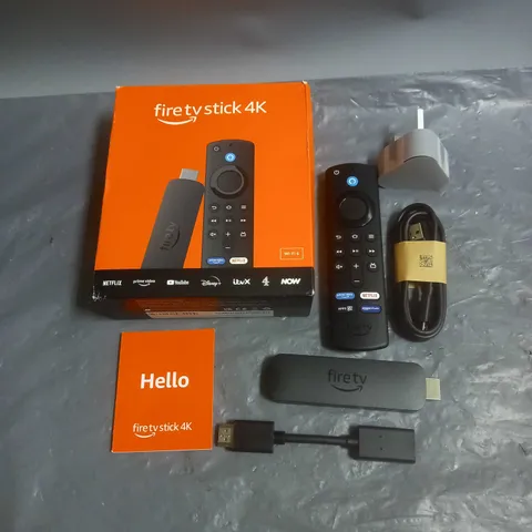 BOXED AMAZON FIRE TV STICK 4K