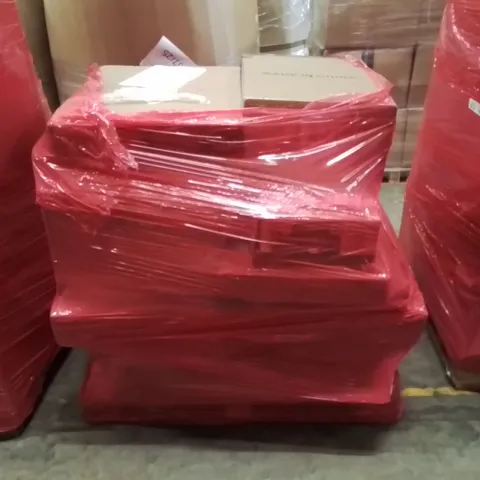 PALLET OF ASSORTED HOUSEHOLD GOODS AND PRODUCTS TO INCLUDE; HOSE REEL, BOXED FURNITURE ETC 