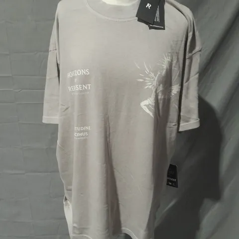 REPRESENT ICARUS T-SHIRT IN TAUPE - M
