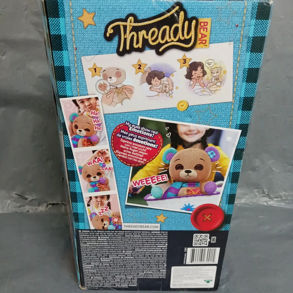 THREADY BEAR INTERACTIVE TOY  RRP £59.99