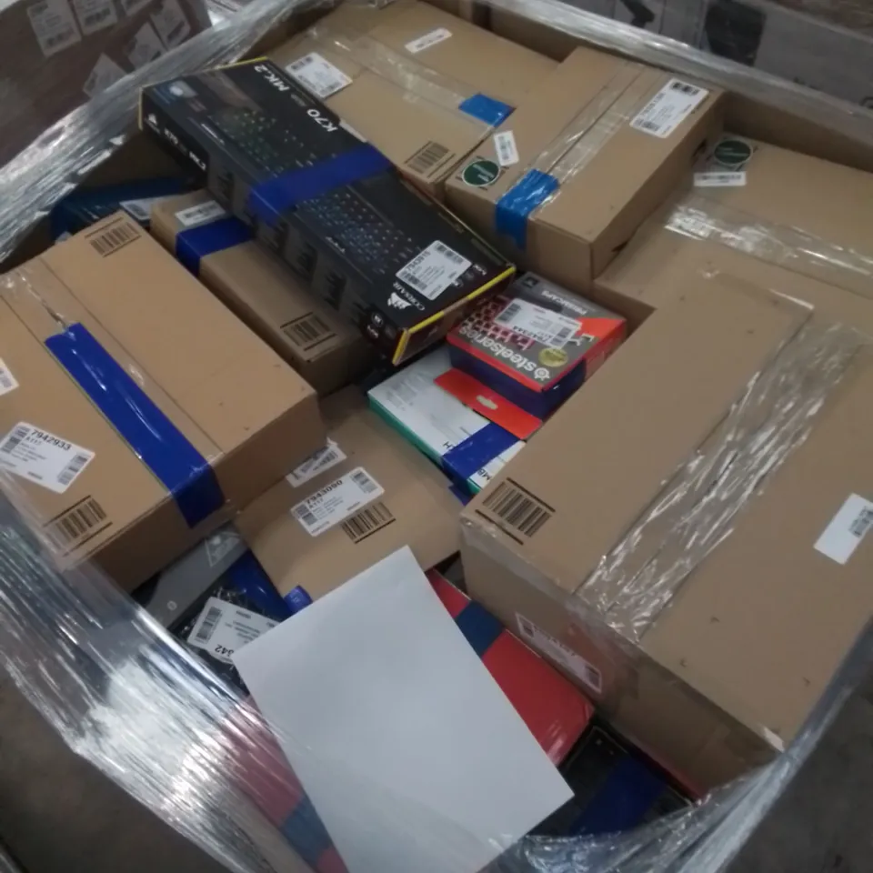 PALLET TO CONTAIN APPROXIMATELY  ASSORTED ELECTRONIC GOODS & PRODUCTS. INCLUDES