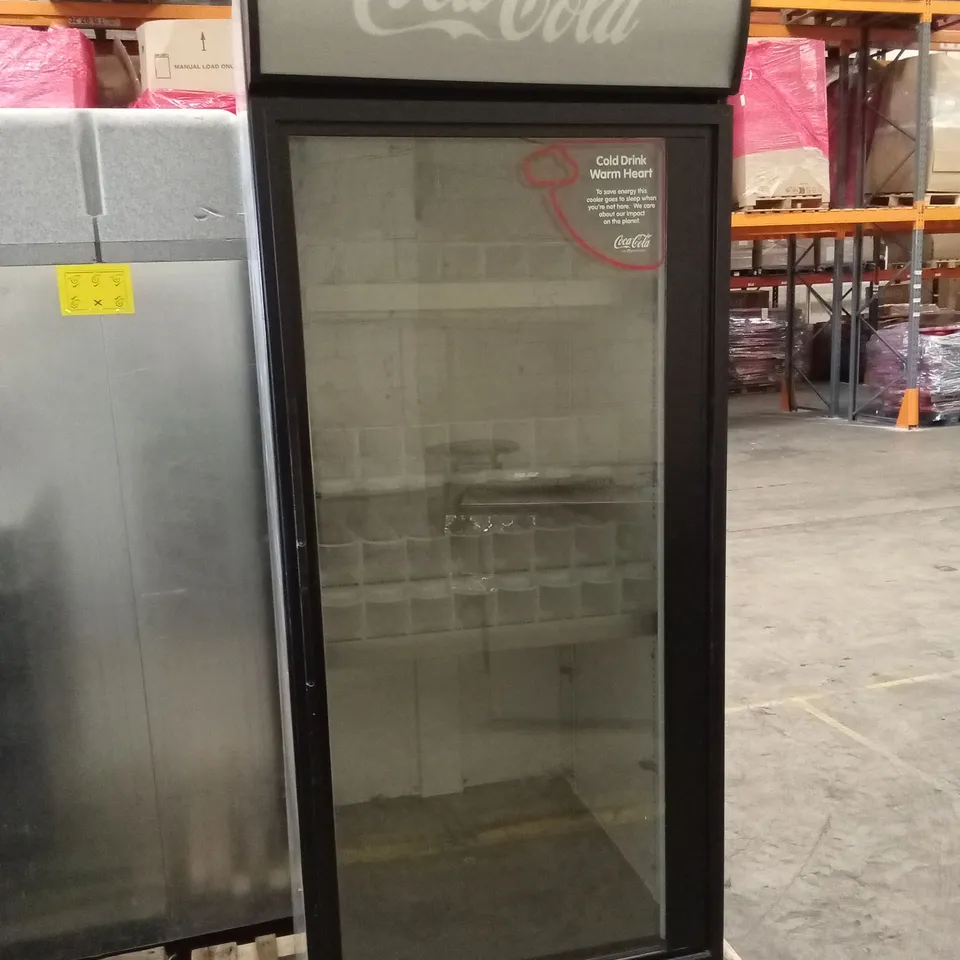 COCA COLA UPRIGHT DRINKS FRIDGE 