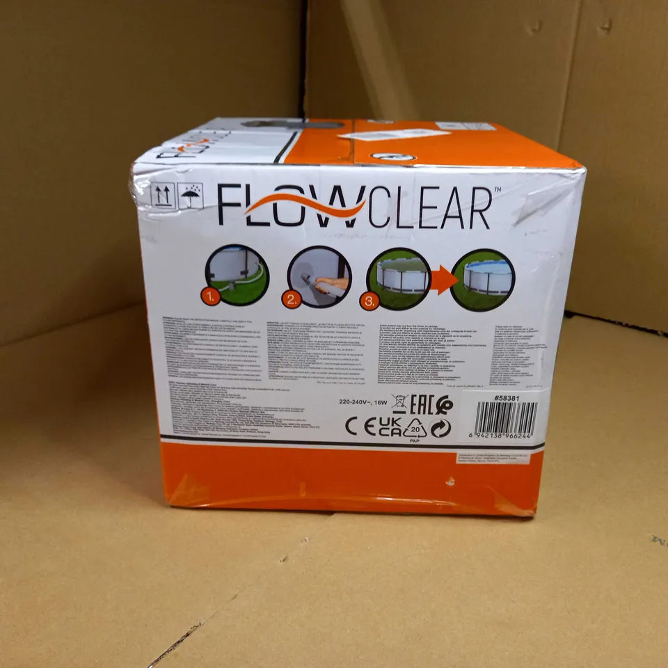 BOXED/SEALED BESTWAY FLOWCLEAR