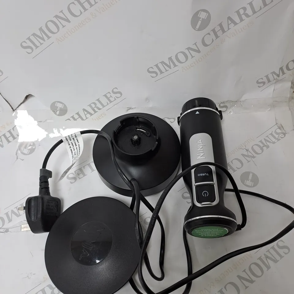 BOXED NINJA FOODI 3-IN-1 HAND BLENDER, MIXER & CHOPPER CI100UK
