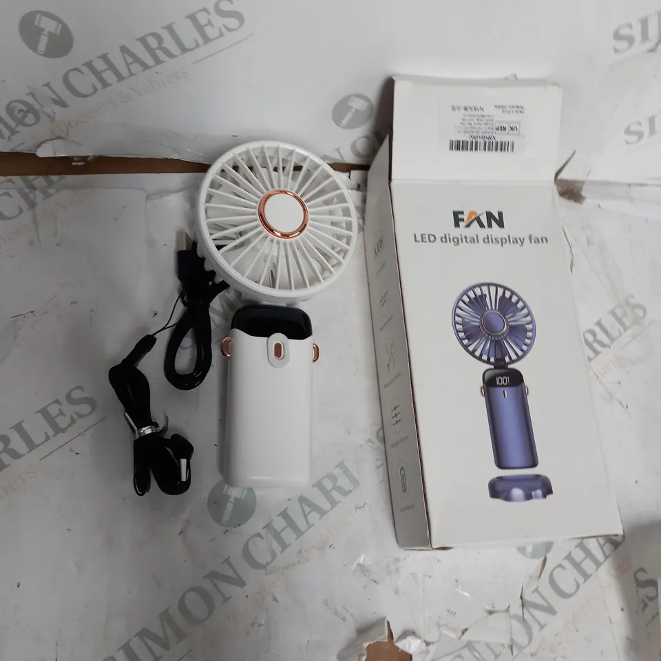 LED DIGITAL DISPLAY FAN