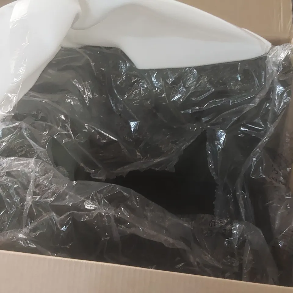 BOXED HAMPTON CHESTERFIELD CORNER SOFA PARTS - BOXES 1 AND 2 OUT OF 3 ONLY - ALSO MISSING CUSHIONS (2 BOXES)