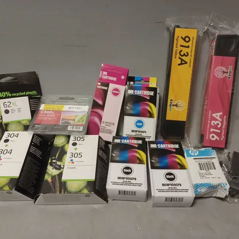 APPROXIMATELY 20 ASSORTED PRINTER INKS & CARTGRIDGES IN VARIOUS MODELS 