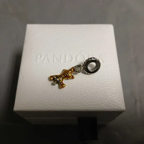 BOXED PANDORA TIGGER THEMED CHARM