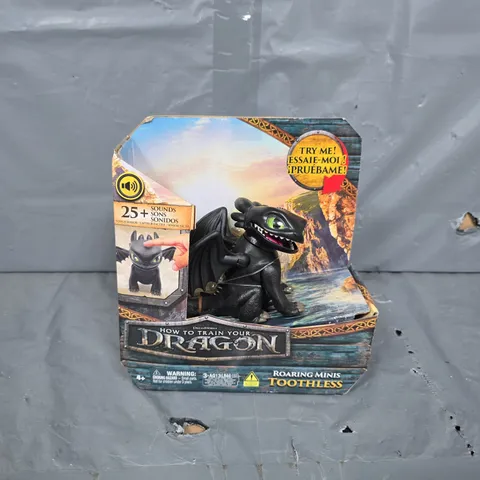 HOW TO TRAIN OUR DRAGON - ROARING MINIS TOOTHLESS