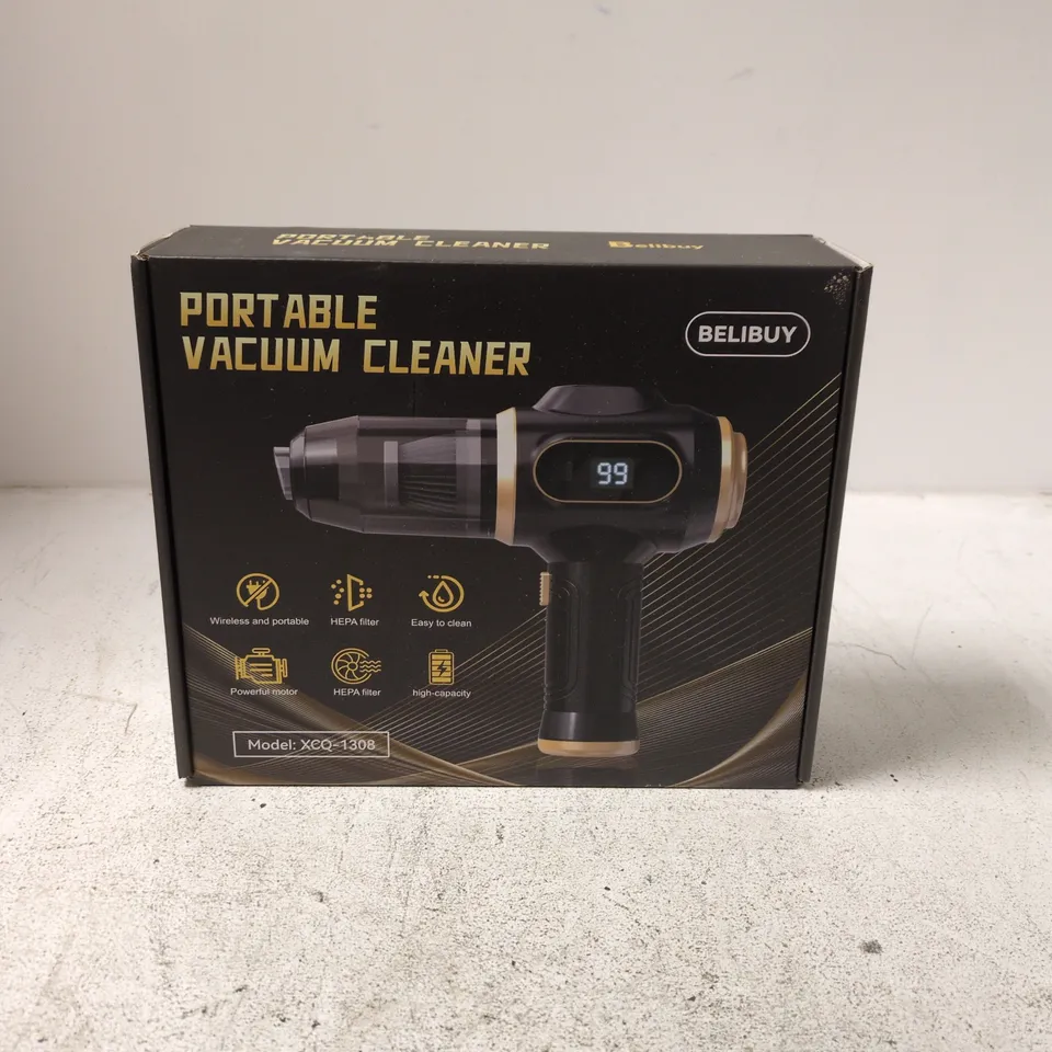 PORTABLE VACUUM CLEANER – BOXED (MODEL XEQ-1308)