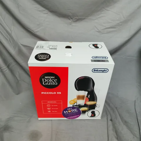 NESCAFÉ DOLCE GUSTO PICCOLO XS COFFEE MACHINE – BLACK – BOXED