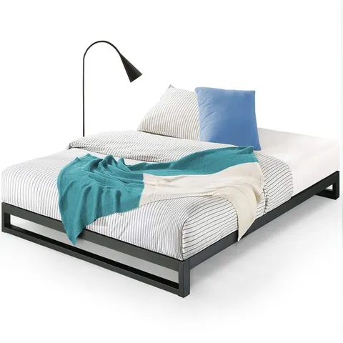 BOXED SHANAIA LOW PROFILE METAL BED FRAME - SIZE UNSPECIFIED (1 BOX)