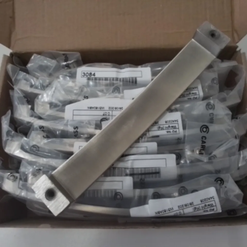 LOT OF APPROXIMATELY 20 FTD CURVA BOW GANDLE 160MM SATIN FINISH HANDLES