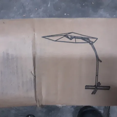 BOXED LATTE PARASOL 2.7M