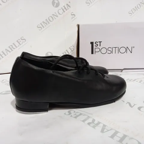 1ST POSITION JUNIOR LEATHER LACE UP TAP SHOE - SIZE 11