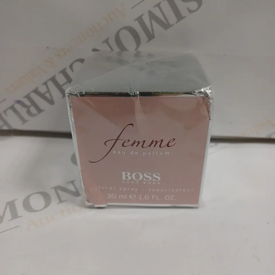 BOXED SEALED HUGO BOSS BOSS FEMME EAU DE PARFUM - 30ML RRP £42